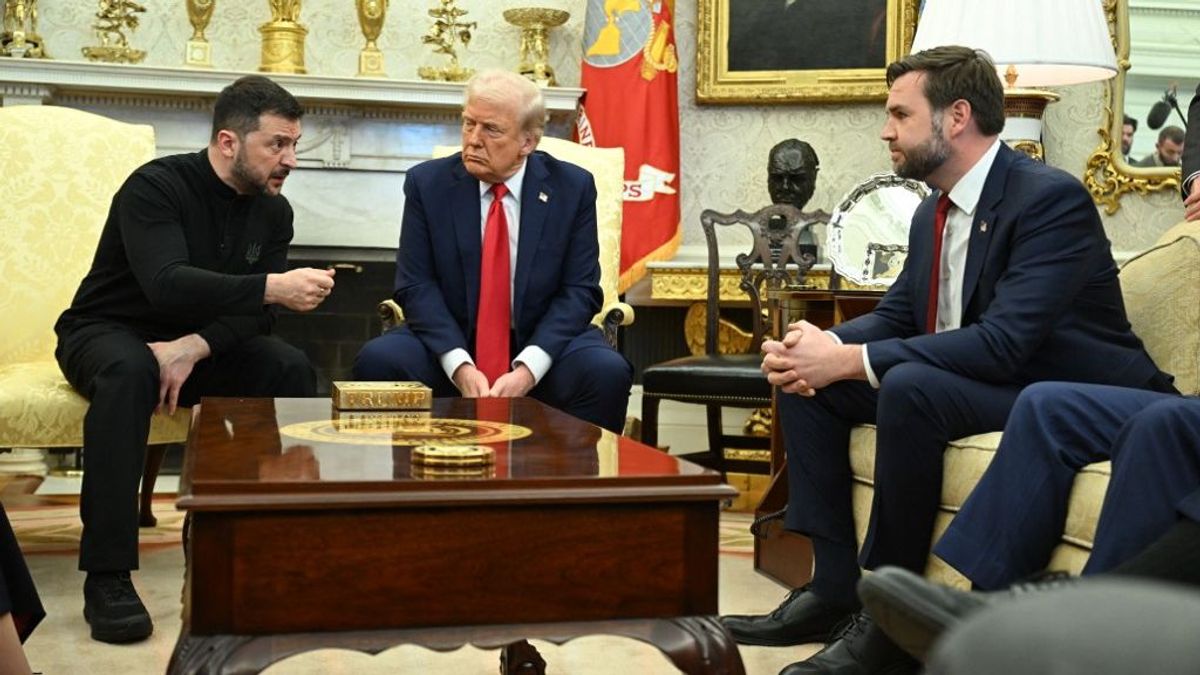 Zelenszkij és J. D. Vance először találkozott a fehér házi botrány óta