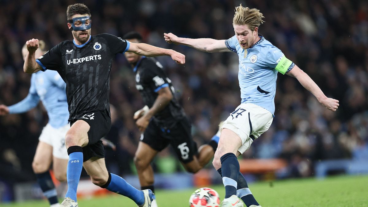 Napoli, Kevin De Bruyne világklasszis passzokat osztogatot a Manchester City-ben.