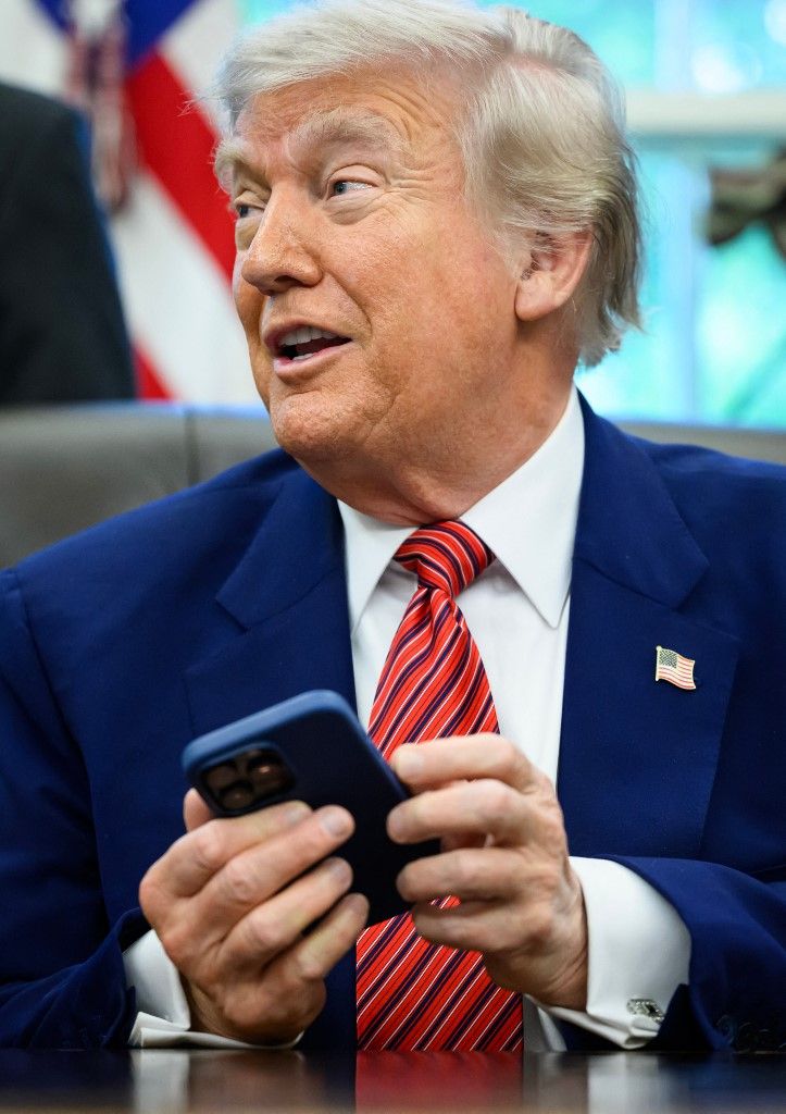 Donald Trump amerikai elnök (Fotó: AFP)