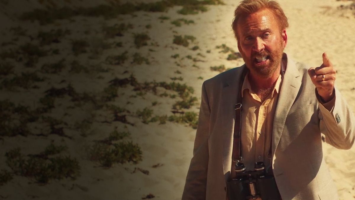 Nicolas Cage önmagából kikelve tombolt a strandon, egy döglött patkányba is beleharapott