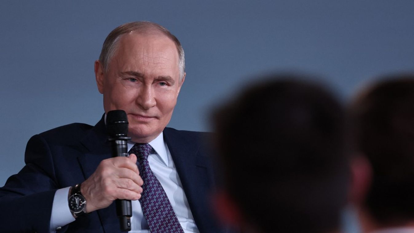 Vlagyimir Putyin orosz elnök (Fotó: AFP)
