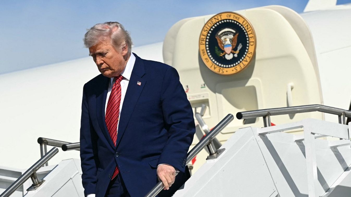 Donald Trump amerikai elnök (Fotó: AFP)