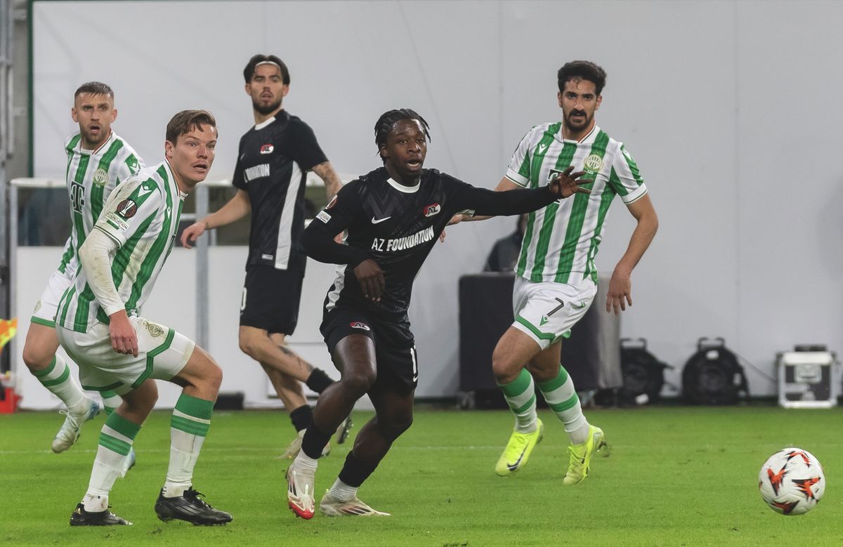 A távozó Mohamed Ali Ben Romdhane nagy meccse az FTC színeiben az AZ Alkmaar elleni Európa-liga meccs volt, a Robbie Keane-éra első góljait szerezte