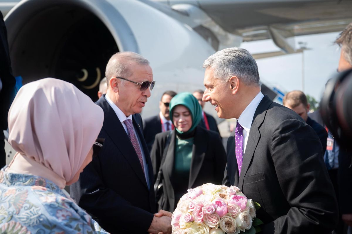 Lázár János és Erdogan török elnök