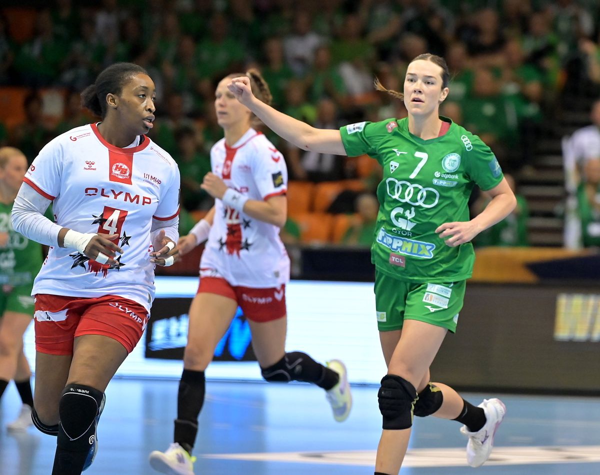 Kari Brattset a támadások mellett a védekezésben is meghatározó a Győr színeiben