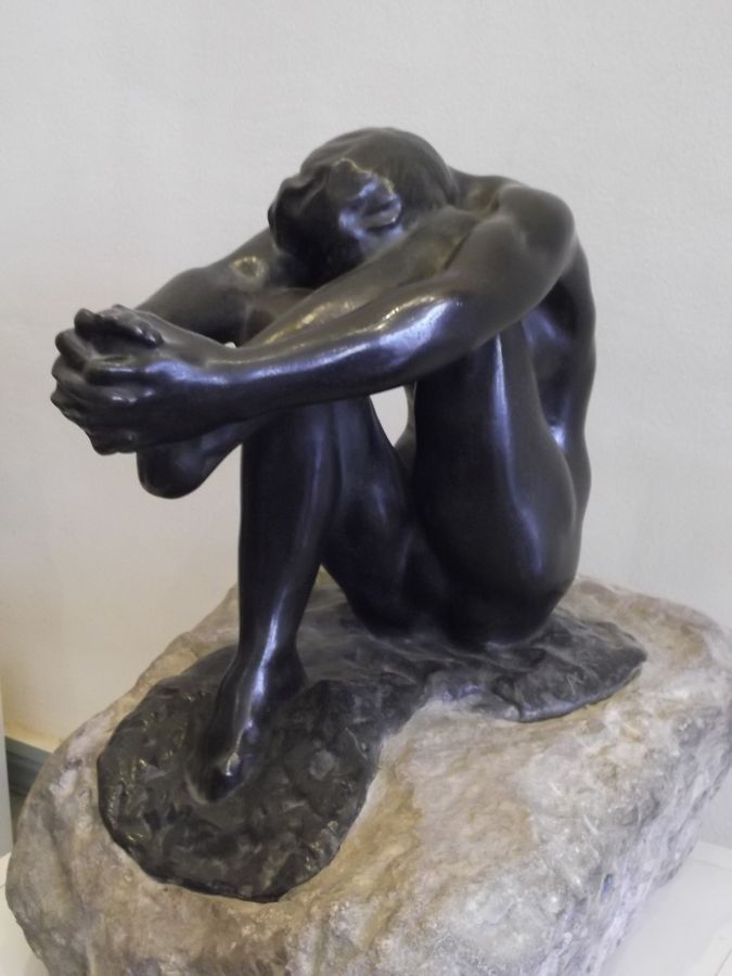 Le Desespoir, un bronze dAuguste Rodin
