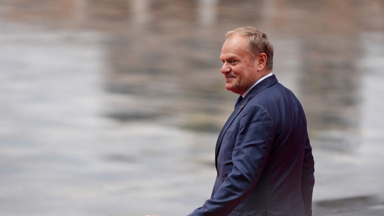  Donald Tusk lengyel miniszerelnök (Fotó: AFP)