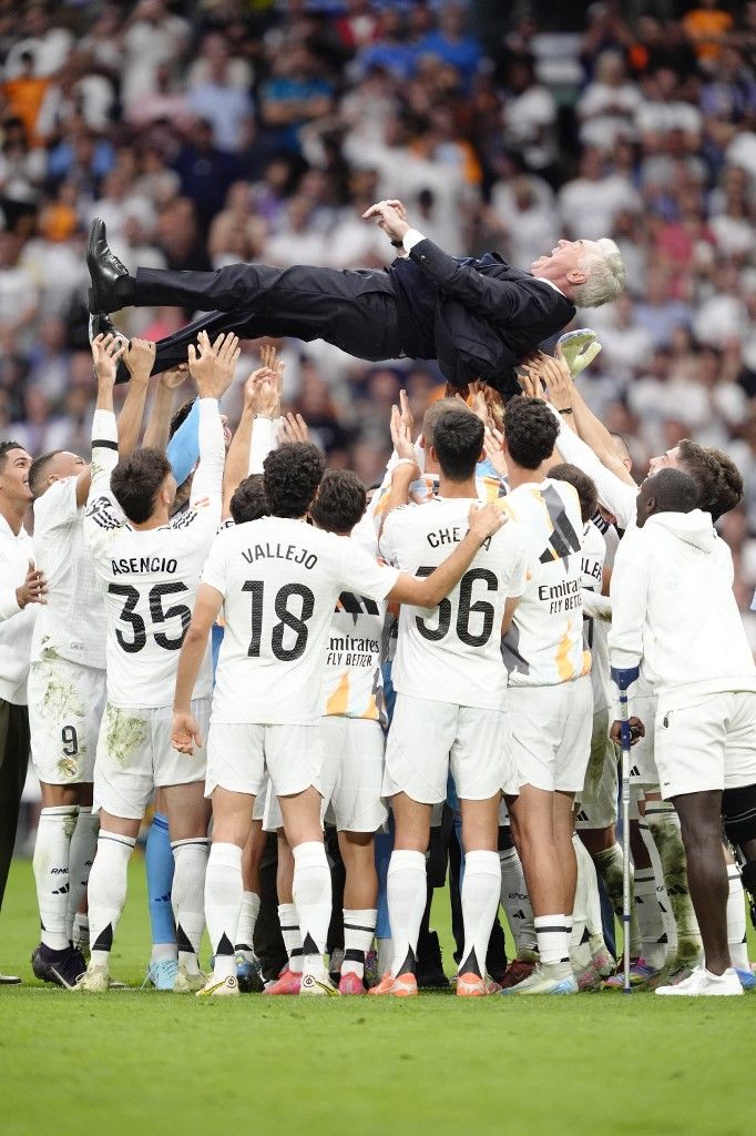 Carlo Ancelotti a magasban 