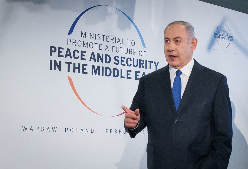 Az izraeli miniszterelnök azt hangsúlyozta, hogy az iráni atomprogram célja nem békés