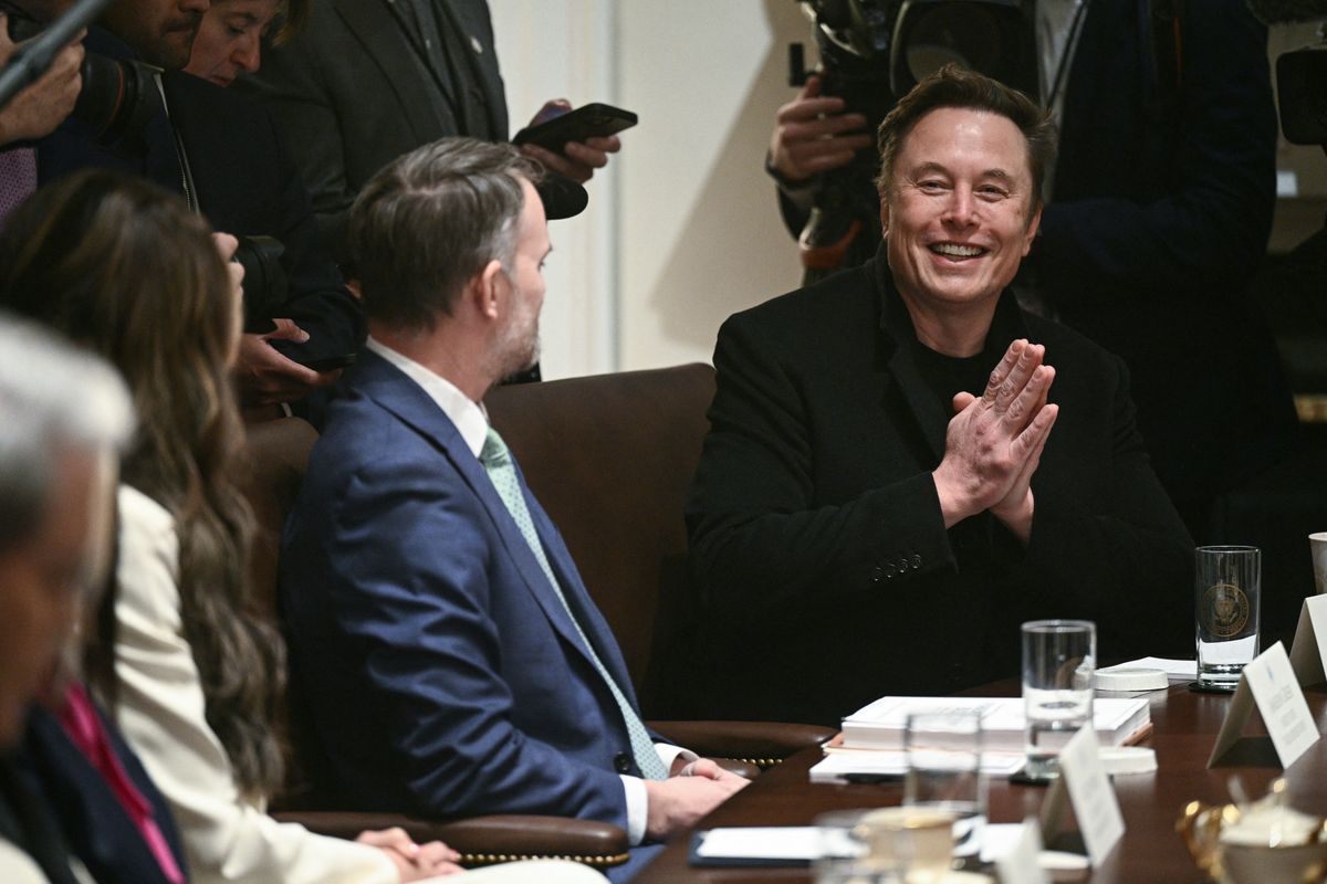 Elon Musk a Fehér-Házban