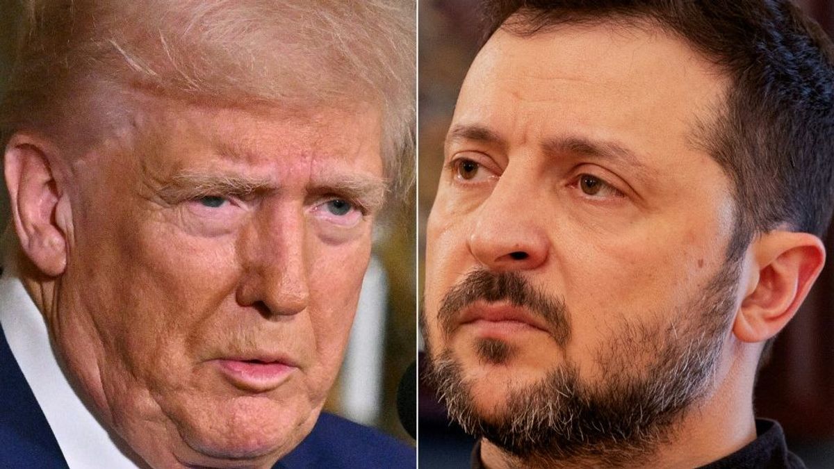 Trumpot idegesíti Zelenszkij