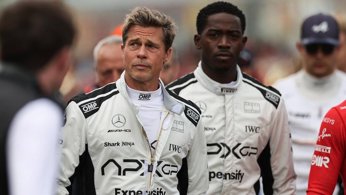 Így fest Brad Pitt Forma–1-es pilótaként