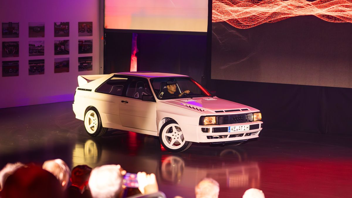 Hans-Jürgen Abt megépítette álomautóját, az 530 lóerős Audi Quattrót