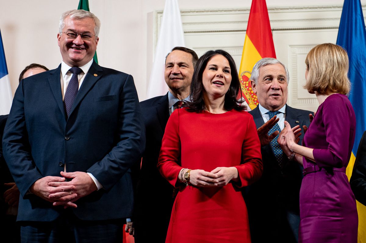 Andrij Szibiha Ukrajna külügyminisztere.