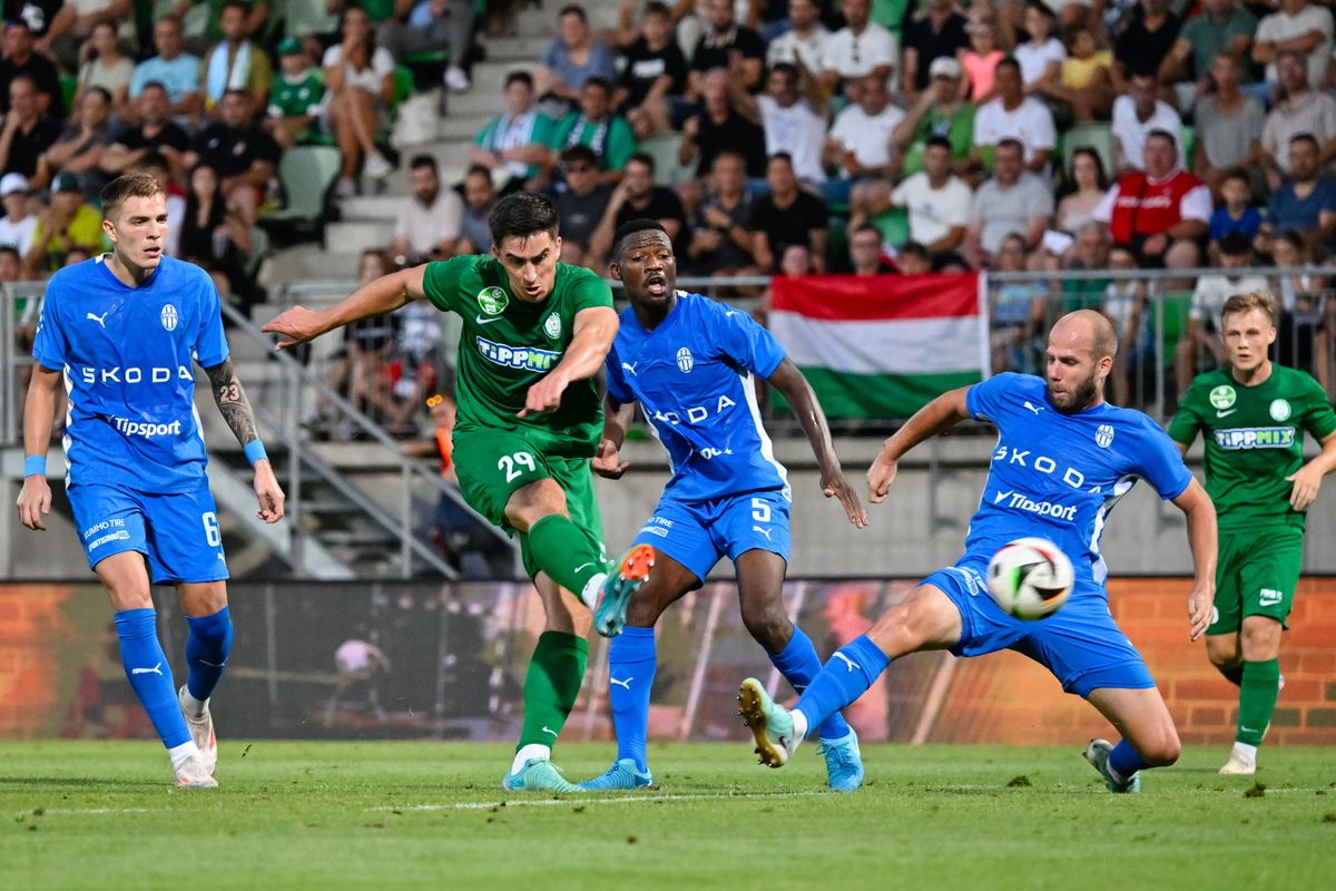 Tóth Barna eddig igencsak eredményes szezont teljesít a Paksi FC színeiben.