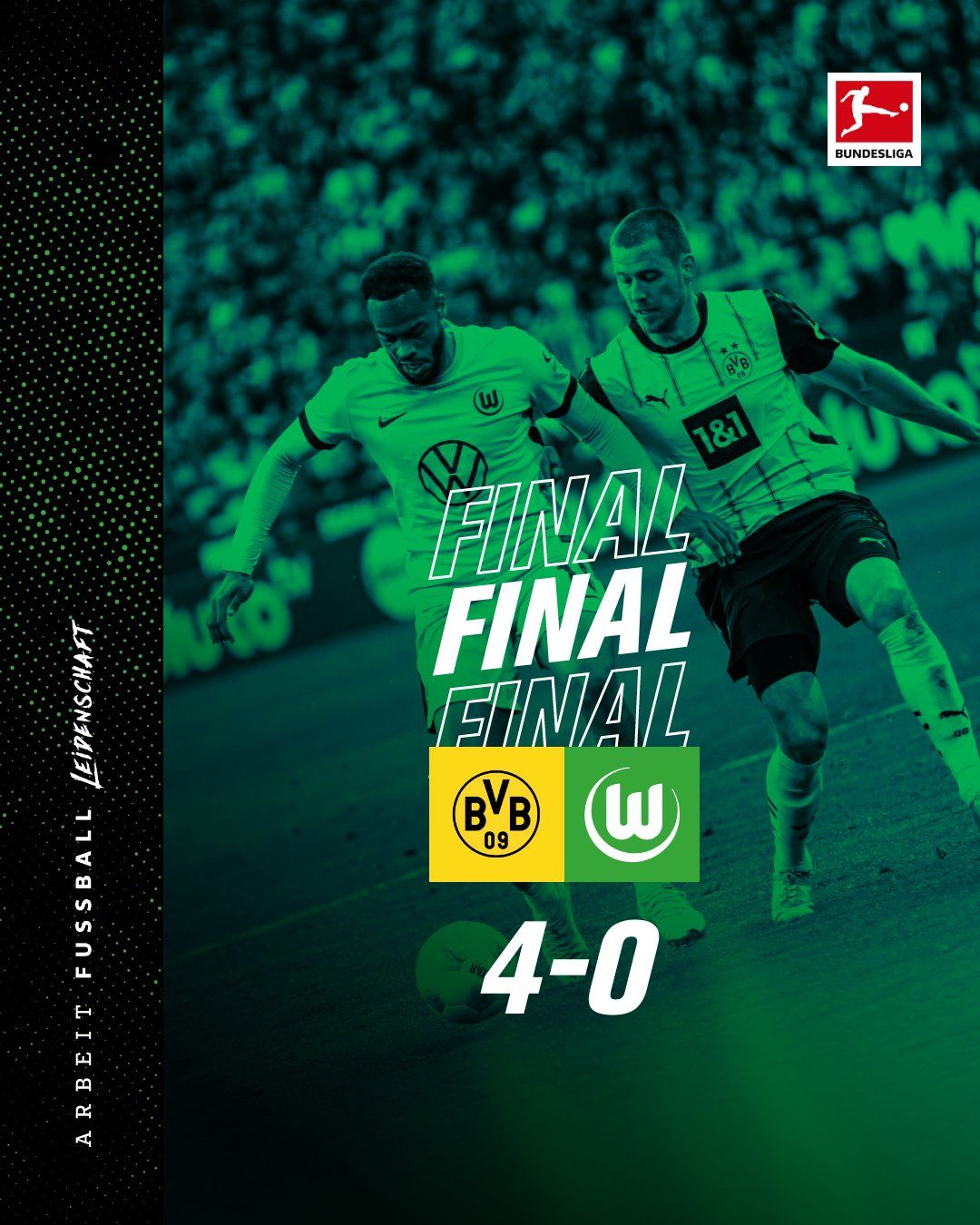 Szombaton újabb nagy pofont kapott a Wolfsburg, Dárdai Bance csapata