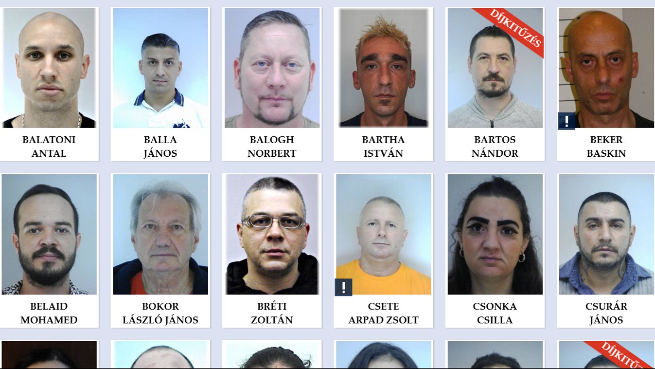 legkeresettebb bűnözők

Police.hu