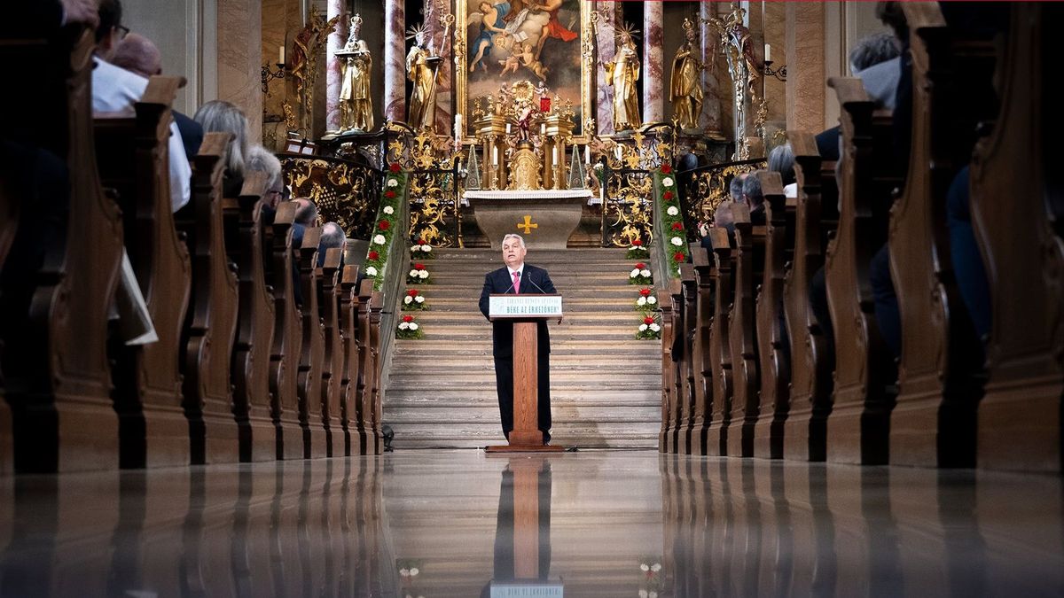 Orbán Viktor a tihanyi apátság átadóján: Az európai élet fundamentumai ma támadás alatt állnak + videó