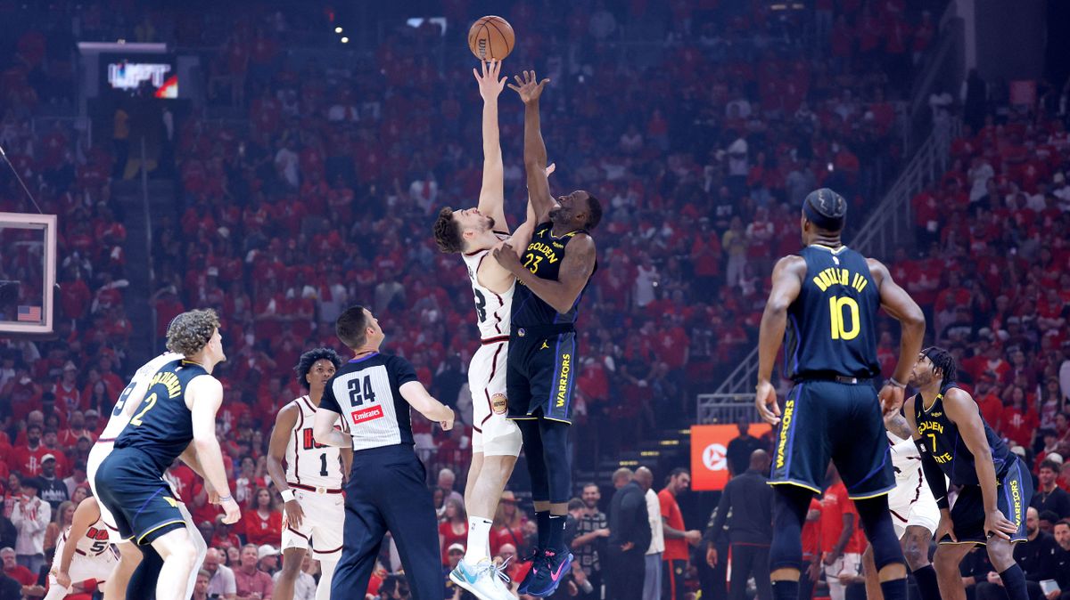 A Golden State Warriors-Houston Rockets meccsen nagy küzdelemre volt kilátás.