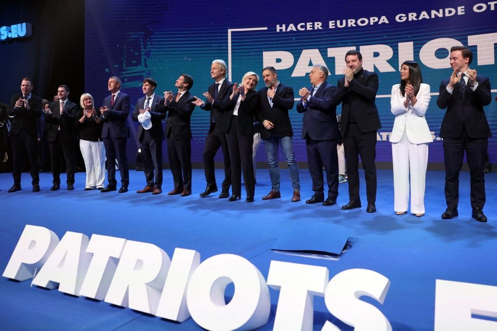 A Patrióták Európáért politikusai