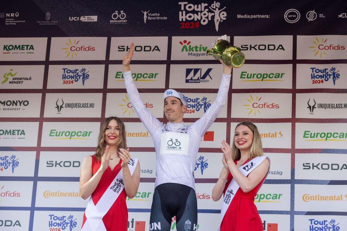 Tavaly Dina Márton nyerte a legjobb magyar kerékpárosnak járó fehér trikót, idén, a centenáriumi Tour de Hongrie-n is tagja a mezőnynek