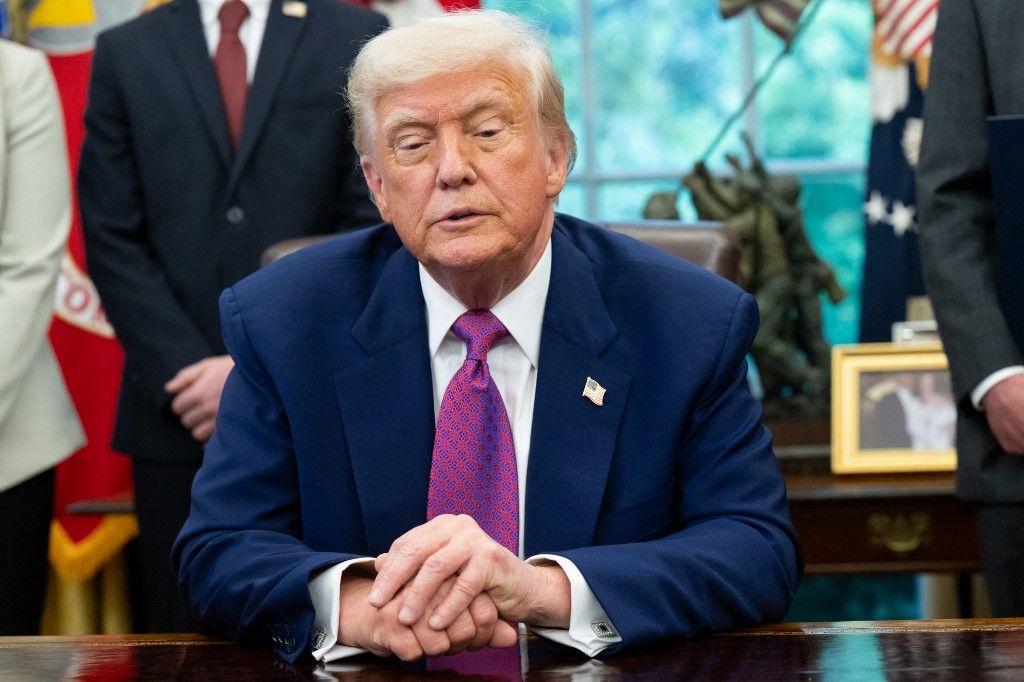 Donald Trump amerikai elnök (Fotó: AFP)