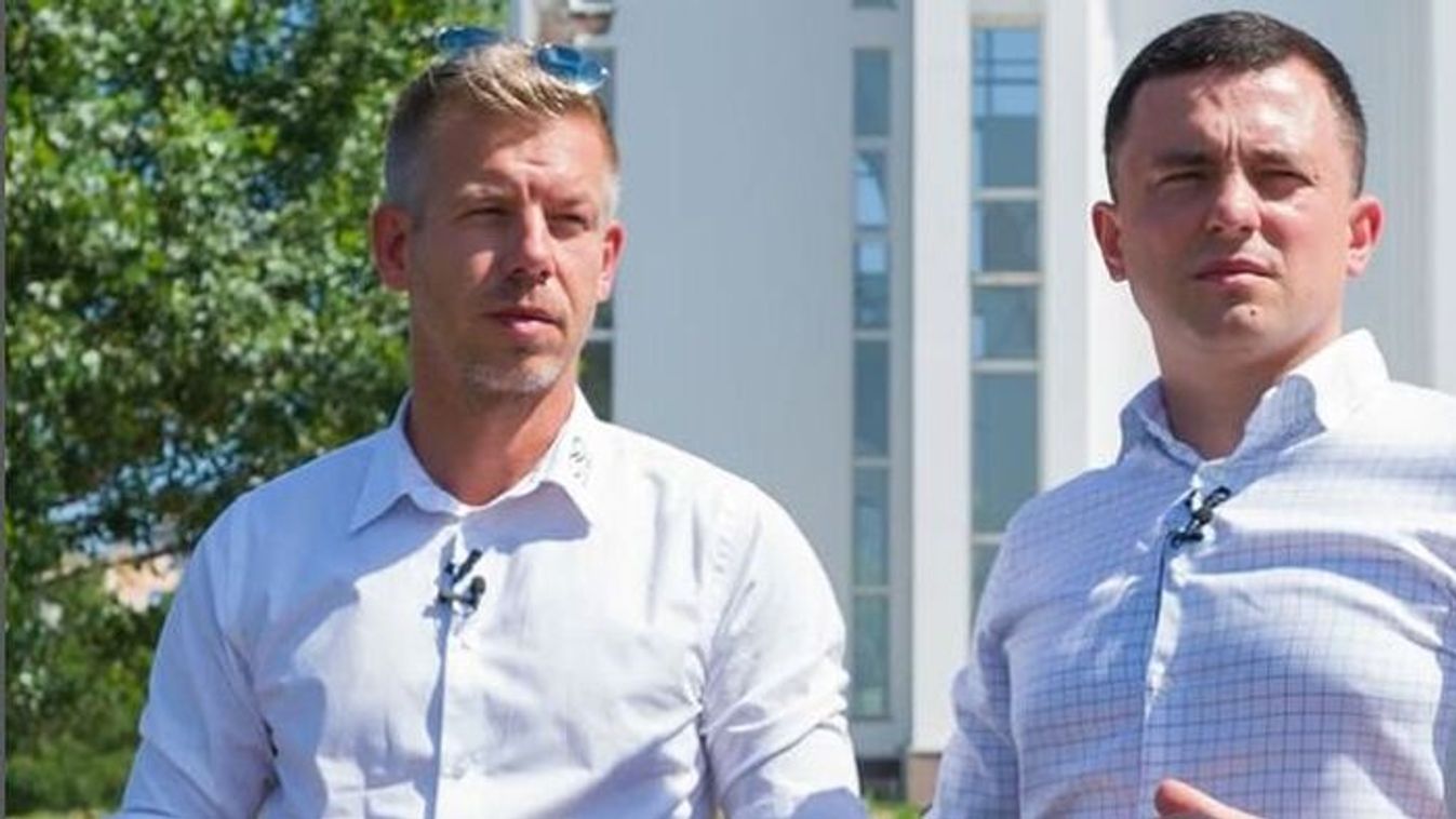 Peter Magyar and Roland Tseber (Source: Instagram)