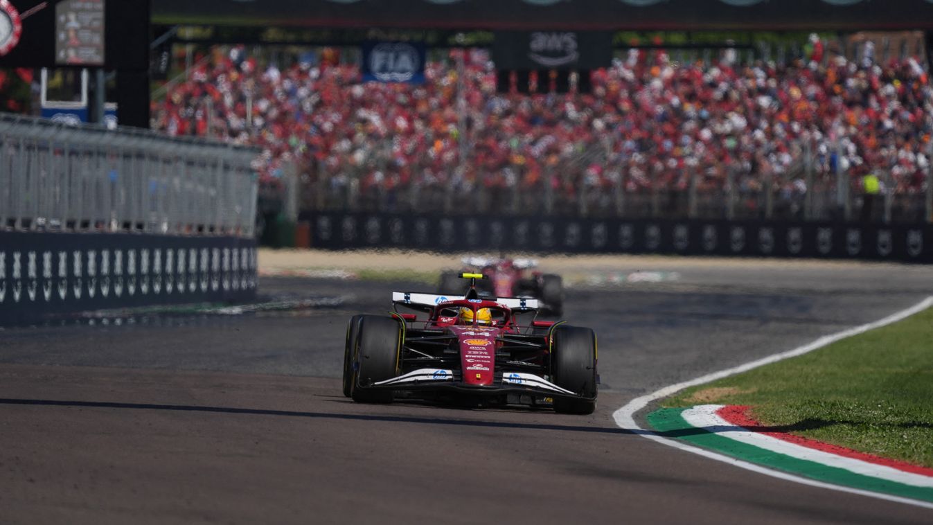 Lewis Hamilton nyerte a Ferrari házi csatáját Imolában