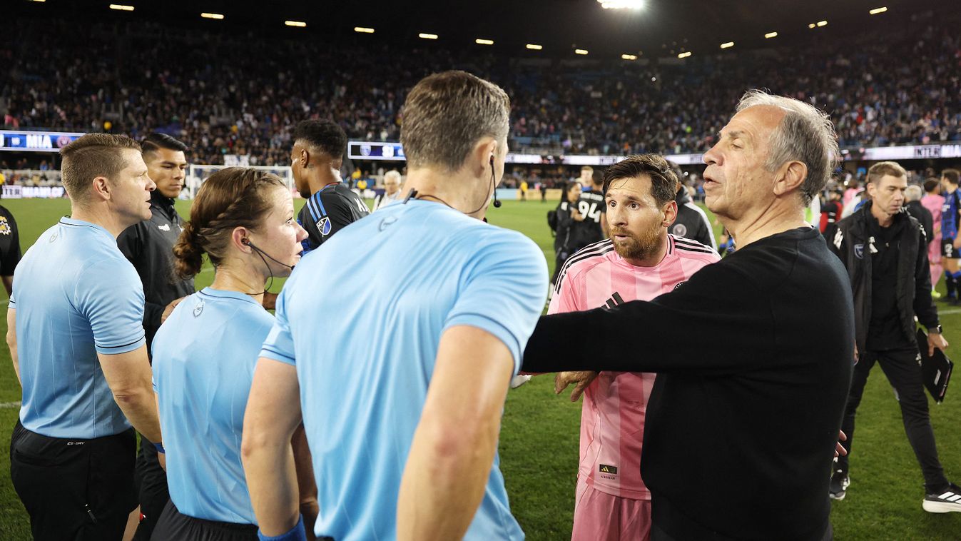 Lionel Messi hevesen tiltakozott a lefújás után az Inter Miami meccsén