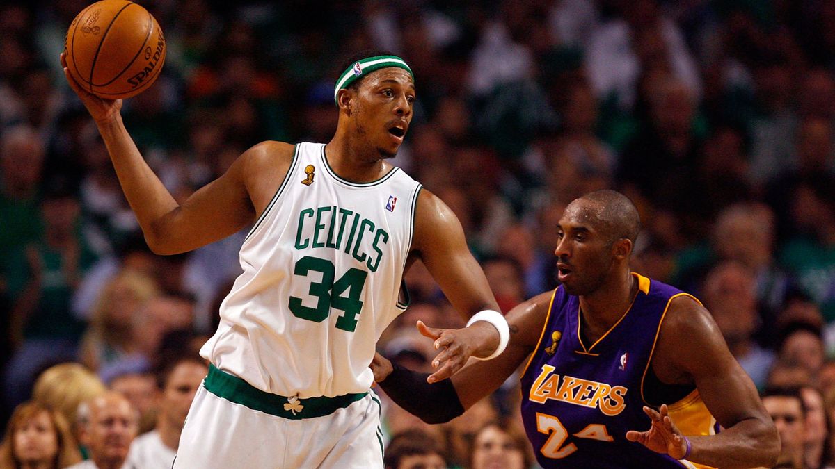 Paul Pierce a legendás Kobe Bryant ellen is pályára lépett a Boston Celtics játékosaként.