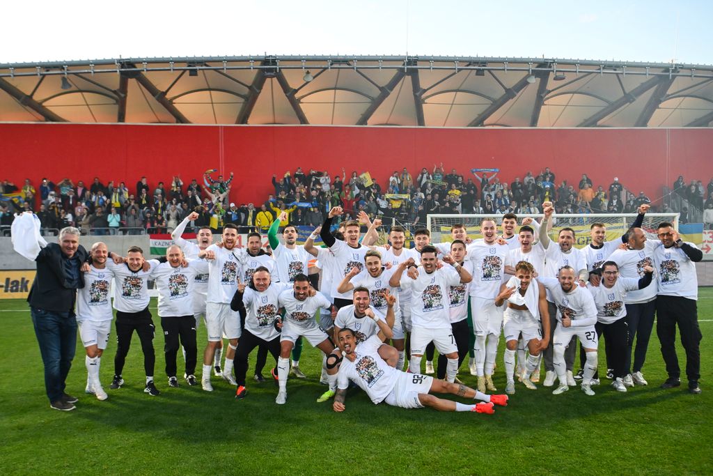 Labdarúgó NB II – Feljutott a Kolorcity Kazincbarcika SC az NB I-be