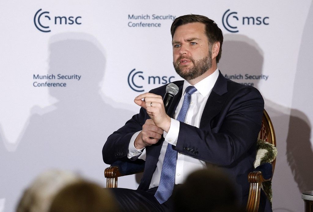 J. D. Vance amerikai alelnök (Fotó: AFP)