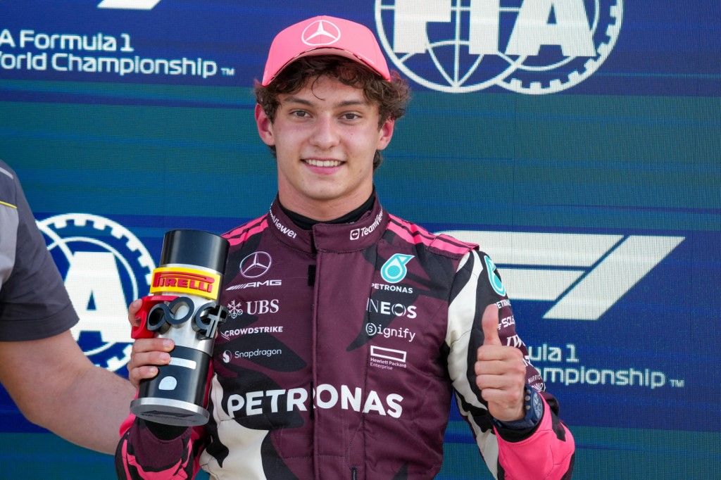 Andrea Kimi Antonelli történelmet írt az F1-ben