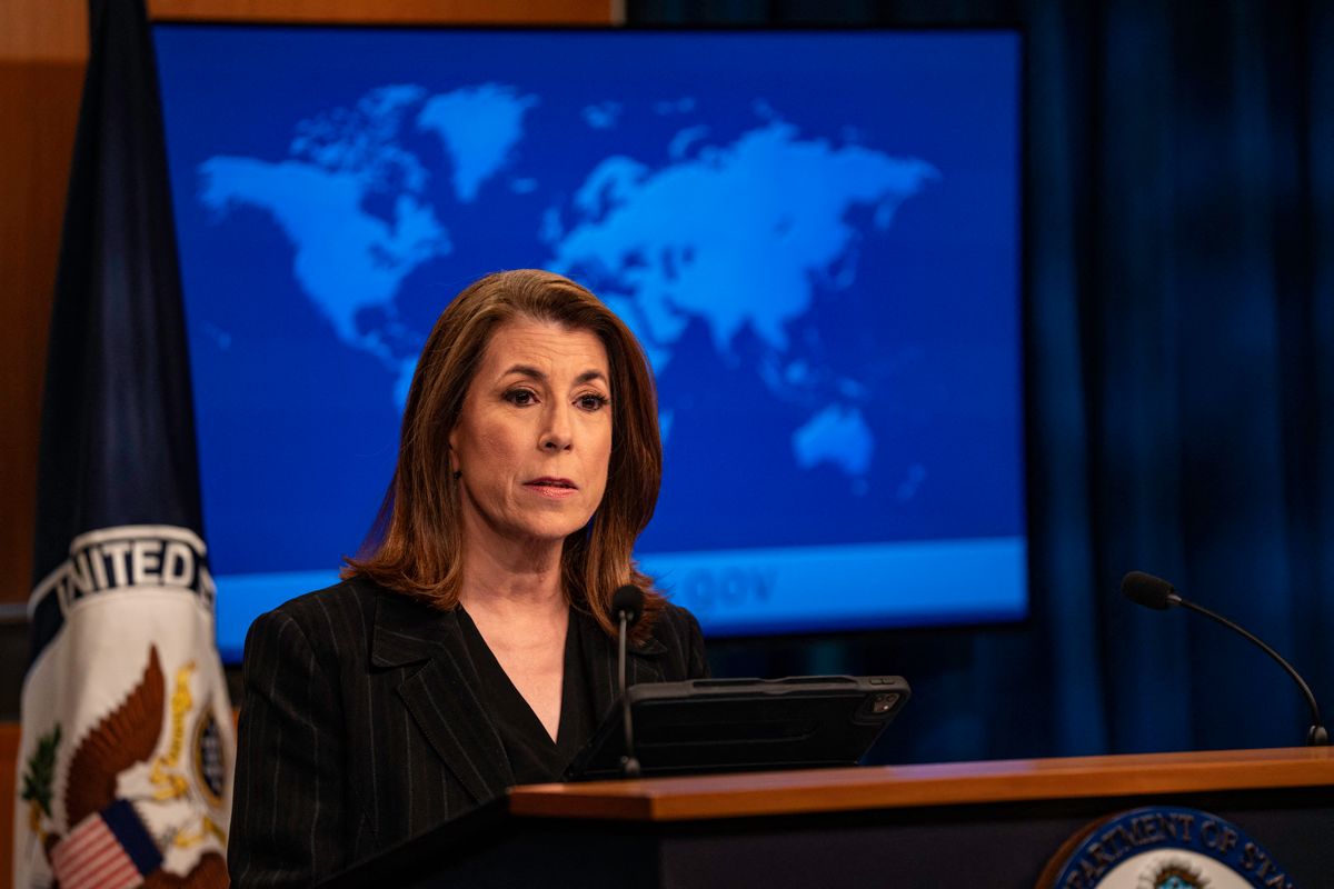 Tammy Bruce az amerikai külügyminisztérium szóvivője