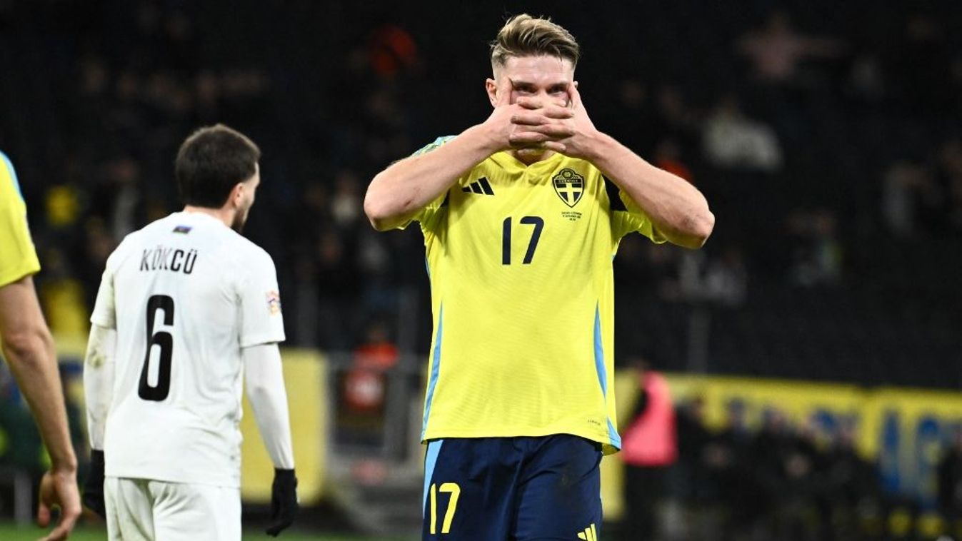 Gyökeres Viktor magyar felmenőkkel rendelkezik, de svéd színekben, Marco Rossi csapata ellen játszhat a Puskás Arénában