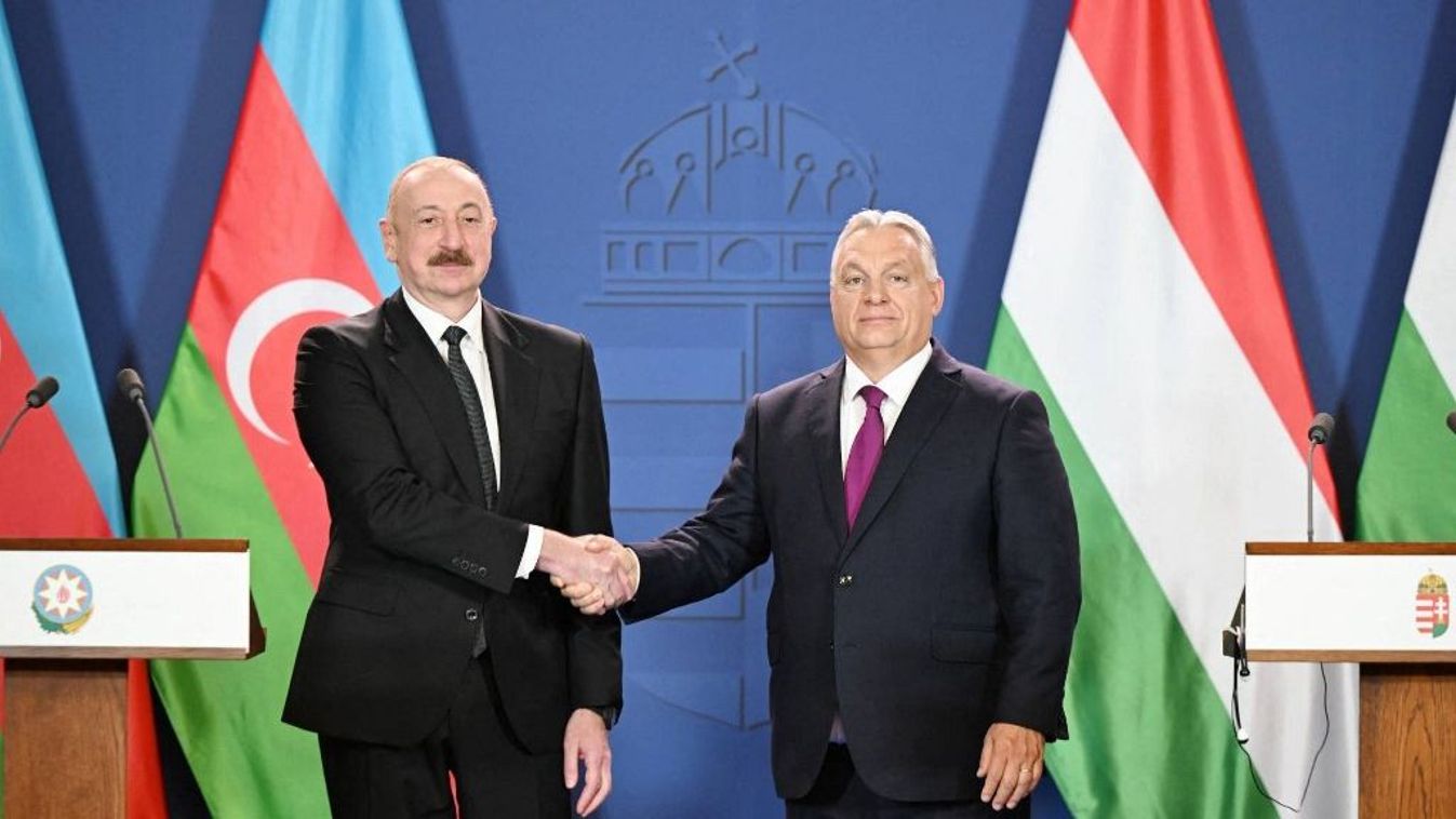 Orbán Viktor arról beszélt, hogy Magyarországhoz hasonlóan az azeri elnök is a békéért dolgozik