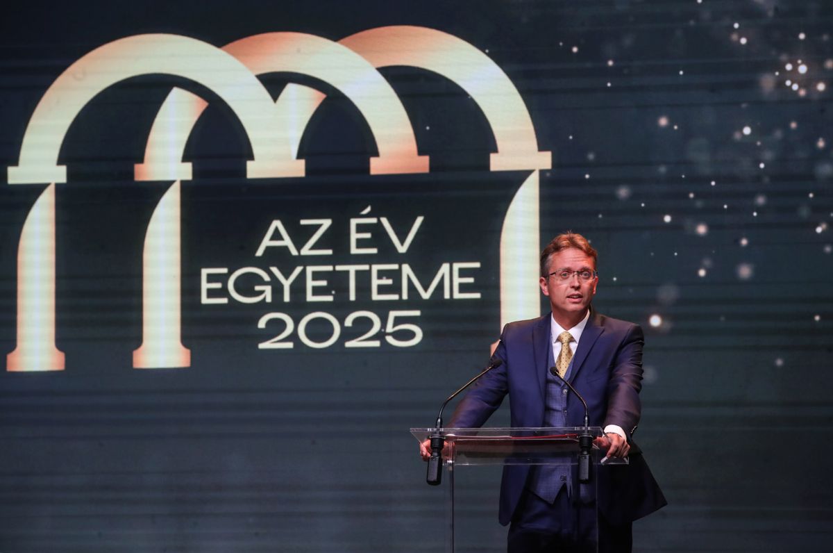 Az Év Egyeteme 2025 Díjátadó Gála Hankó Balázs