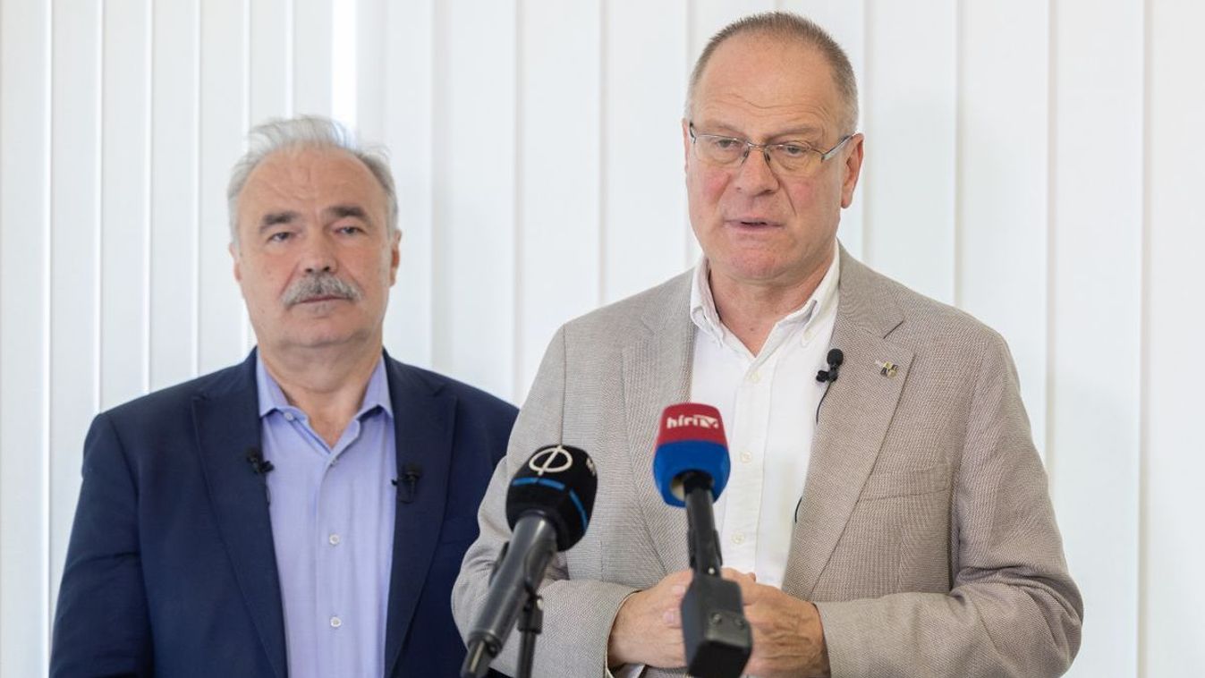 Nagy István és Navracsics Tibor: szavazzanak nemmel a Voks 2025 során (Fotó: Fülöp Ildikó/Napló)