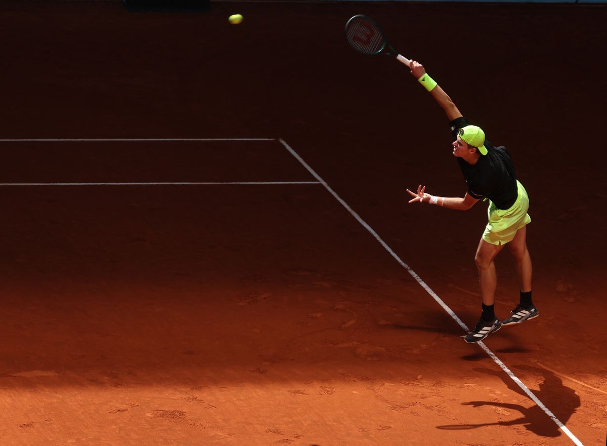 Jakub Mensík óriási adogatása Marozsán Fábián ellen római sikerében is fontos szerepet játszott, a cseh tinédzser nyolcaddöntős az ATP 1000-es versenyen