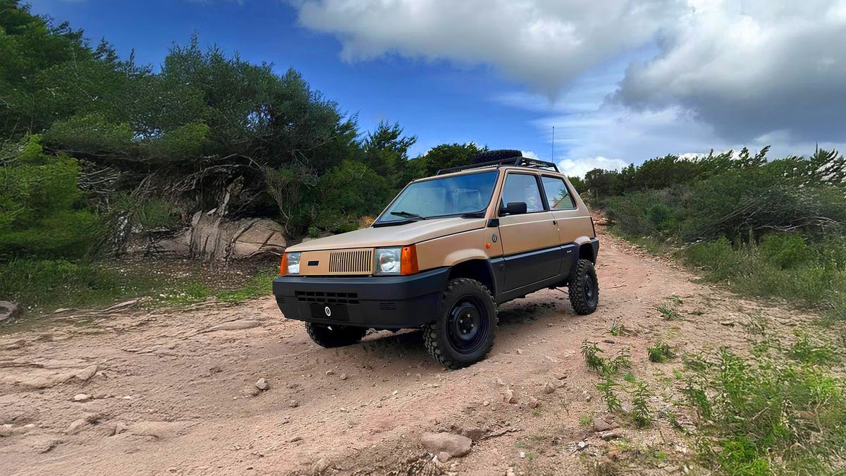 Természetvédelmi területen szolgál az első Panda 4×4e