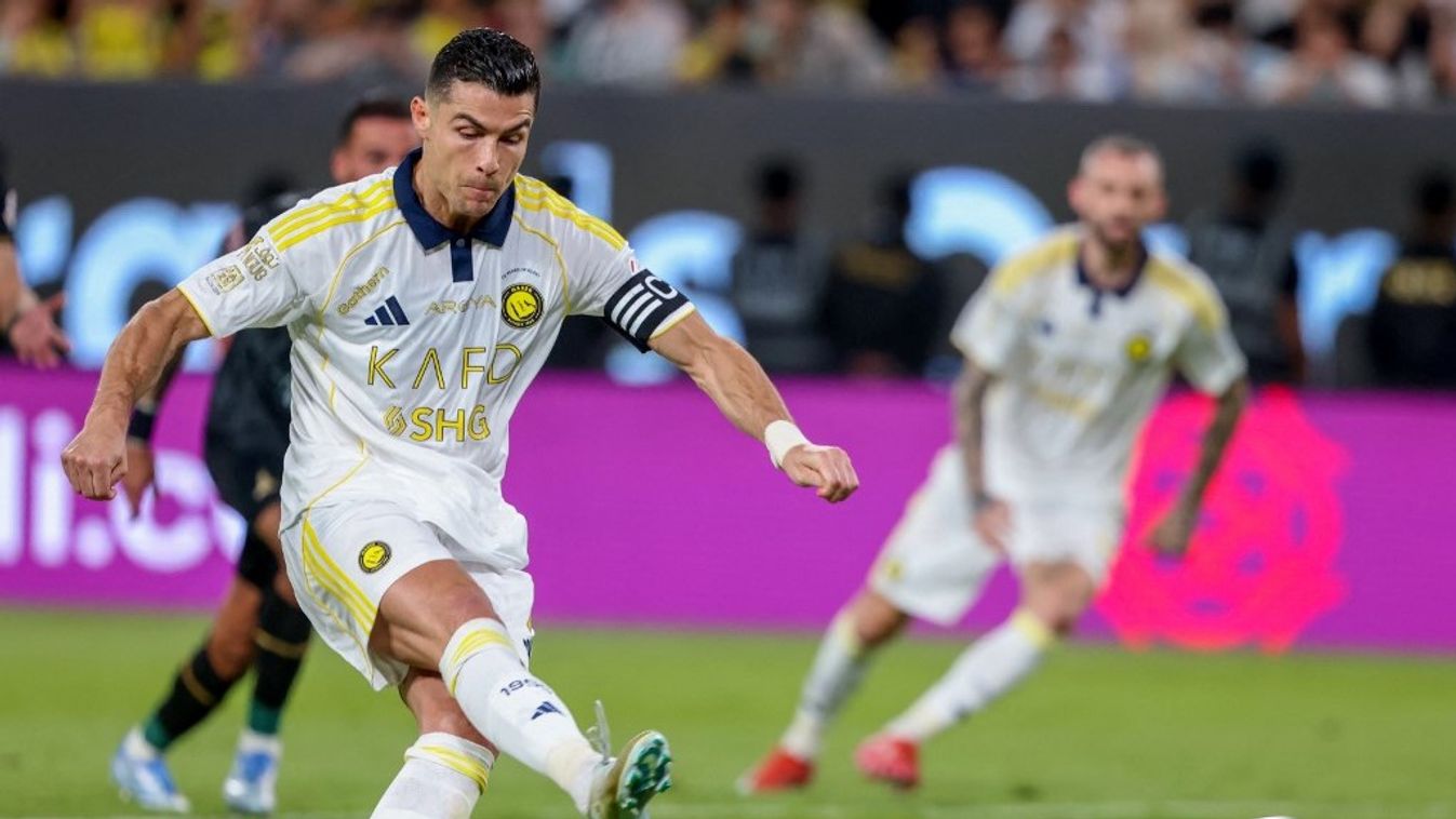 Cristiano Ronaldo a 2024/25 -ös idényben 25 góllal lett gólkirály a szaúdi ligában