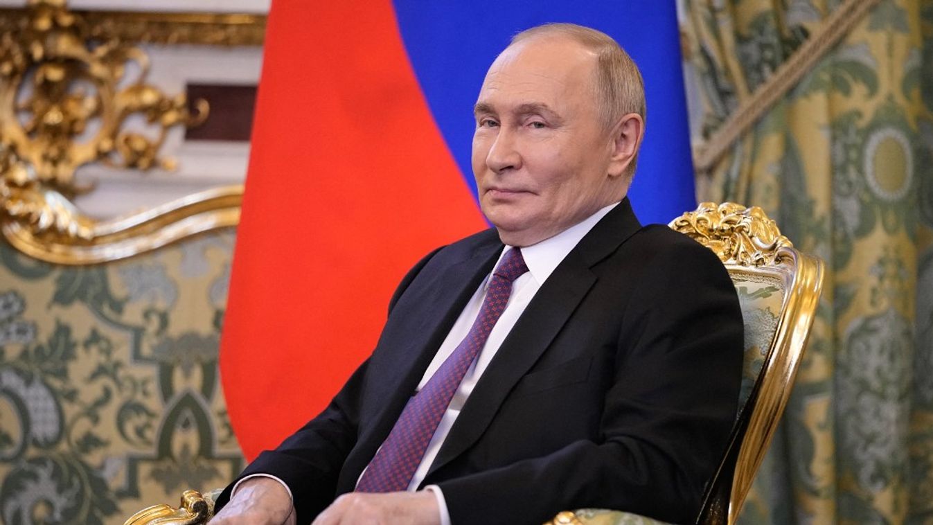Vlagyimir Putyin orosz elnök (Fotó: AFP)