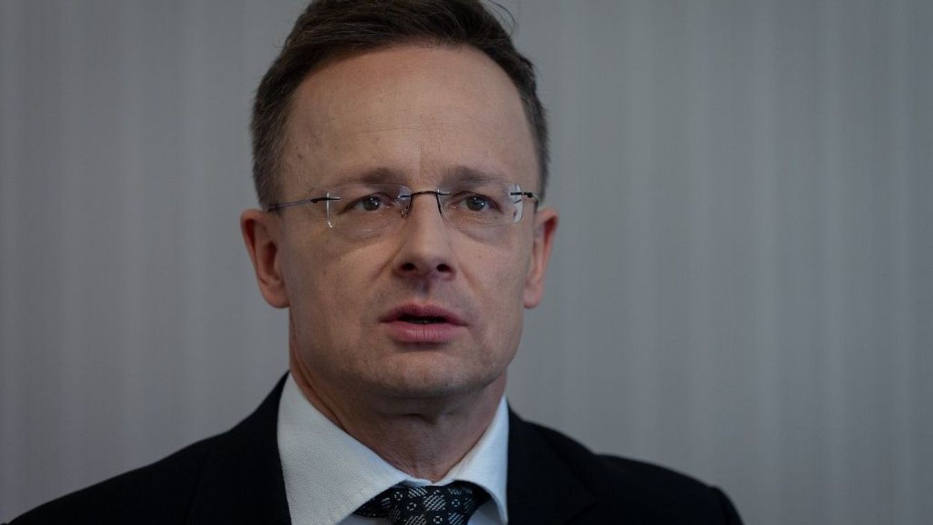 Szijjártó Péter külgazdasági és külügyminiszter (Fotó: Anadolu via AFP)