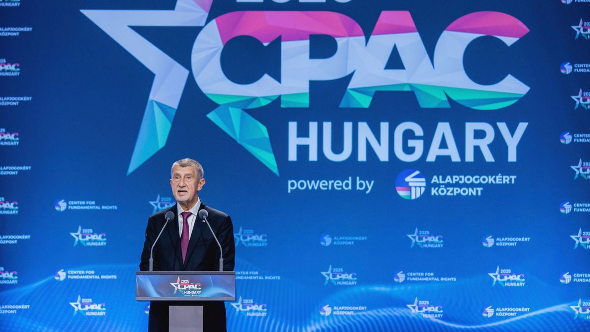Andrej Babis: A CPAC Hungary egy olyan találkozóhellyé vált, ahol a globális újraéledést ünnepelhetjük