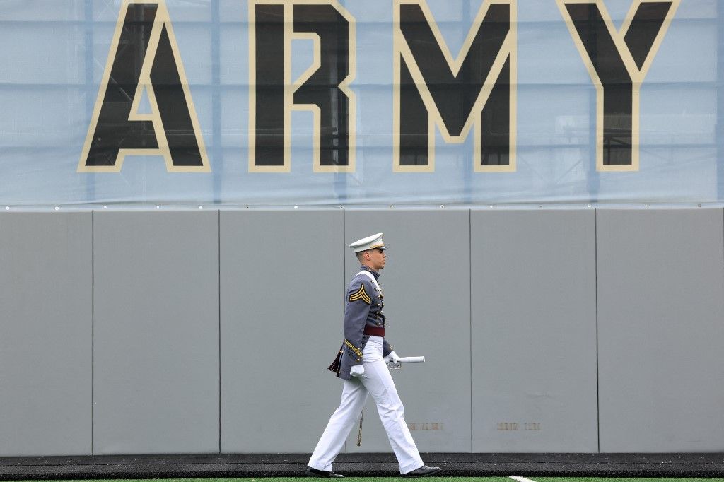 A Westpoint katonai akadémia végzősei előtt mondott beszédet Donald Trump amerikai elnök