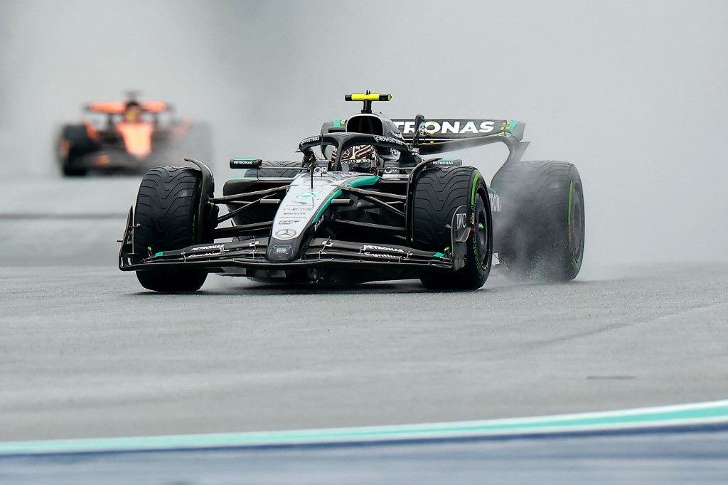 Andrea Kimi Antonelli, Forma-1, F1, sprintfutam, Mercedes, eső, Miami Nagydíj