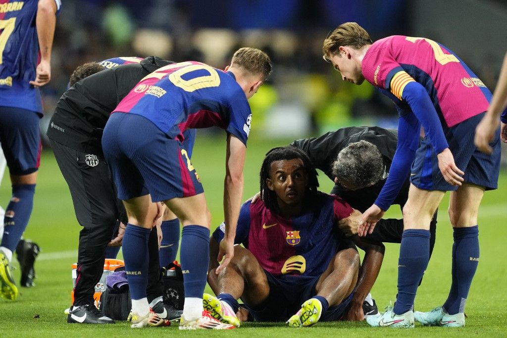 Jules Koundé megsérült, a Barcelona egyik legfontosabb játékos dőlhet ki az idény legkritikusabb szakaszára