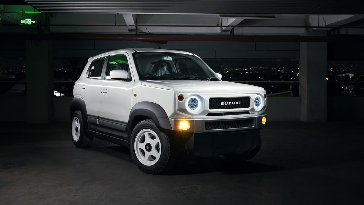 A Suzuki miniautójából egész jó Jimny-másolatot lehet faragni