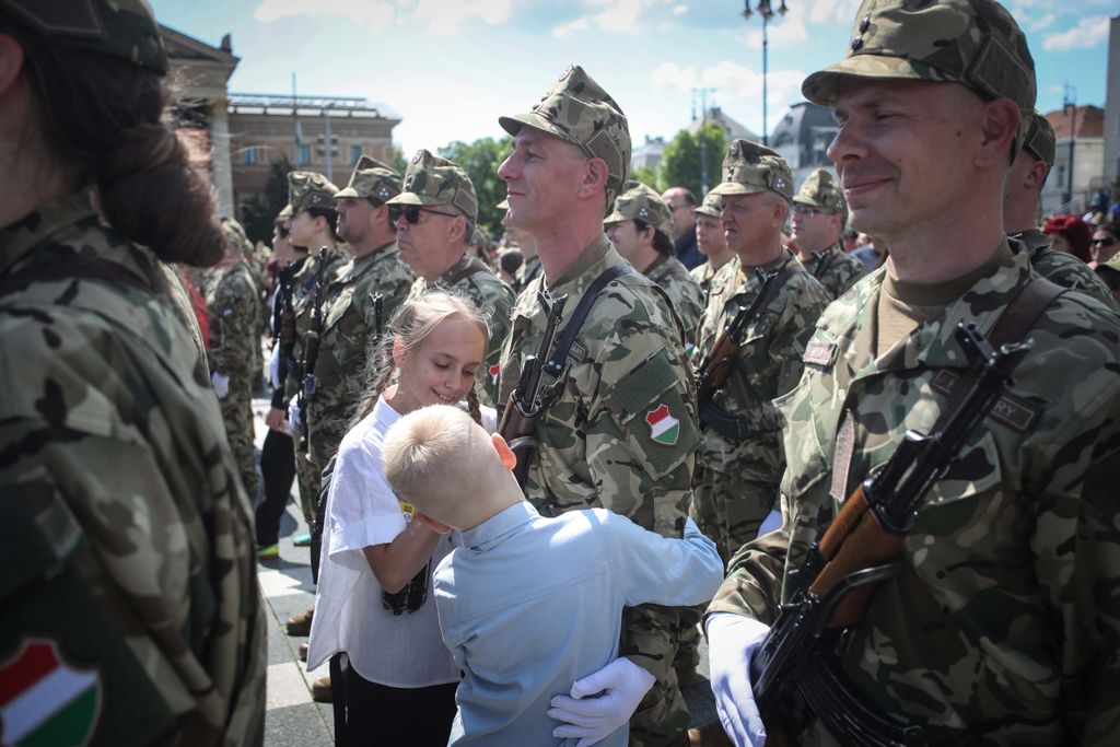 Magyar Hősök Emlékünnepe a Hősök terén