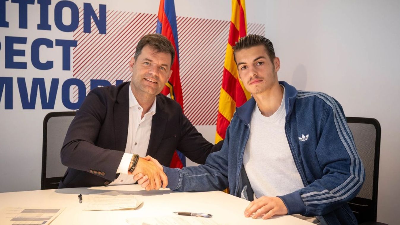 Él a bizalom, sokat remélnek Barcelonában Yaakobishvili Árontól